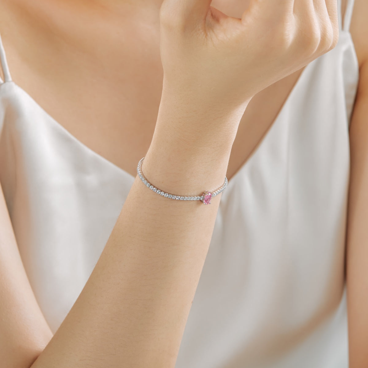 [HOT]0.75 Carat Exquisite Oval Cut Daily Bracelet