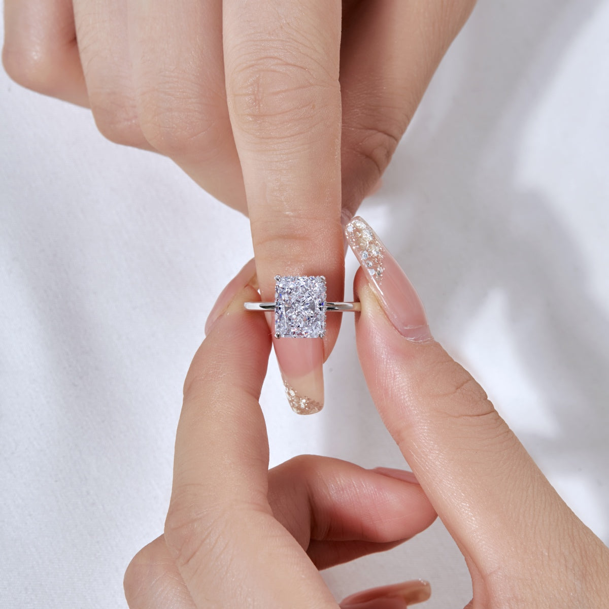 [HOT] Bague de banquet taille radiand ornée de 4,0 carats