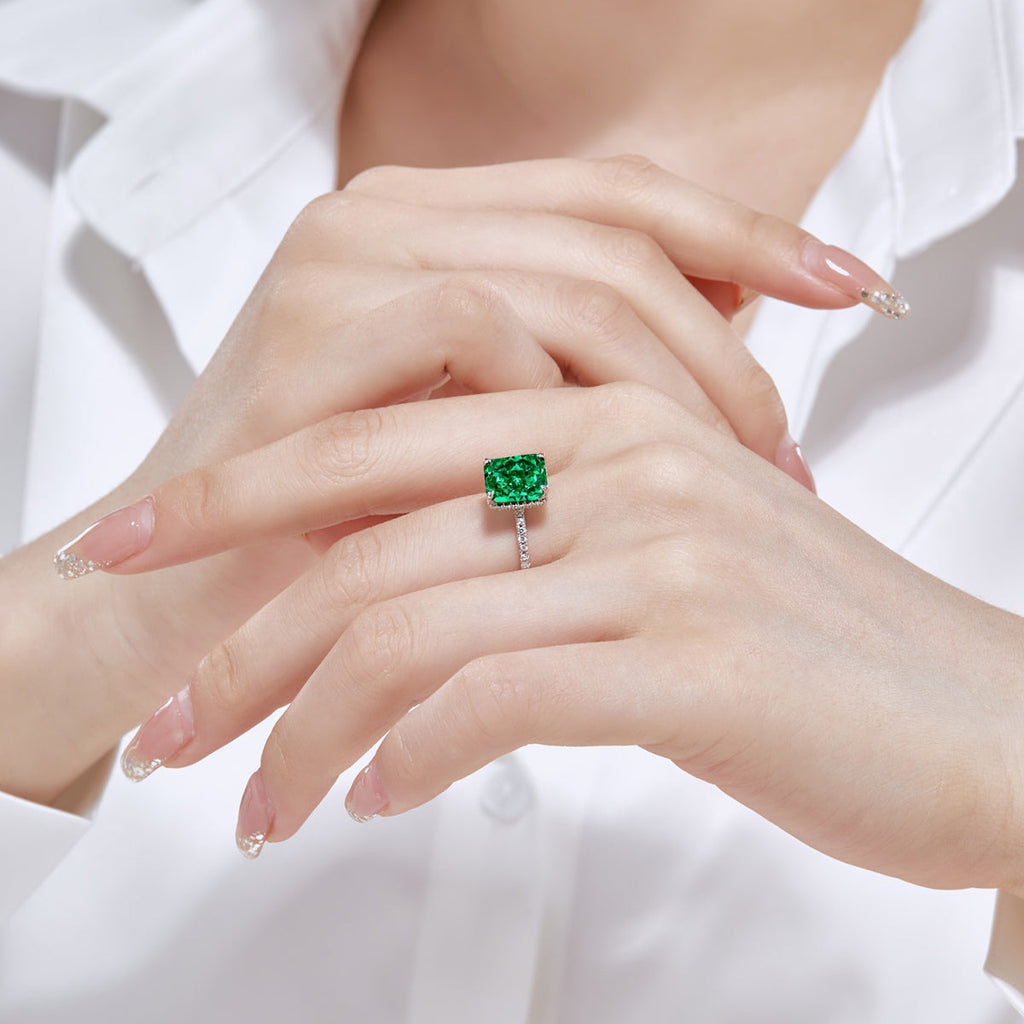 [HOT] Bague de fiançailles luxueuse de 4,0 carats