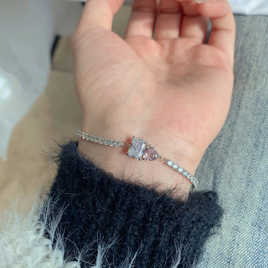 [HOT]Dazzling Unique Multi Shape Lover Bracelet