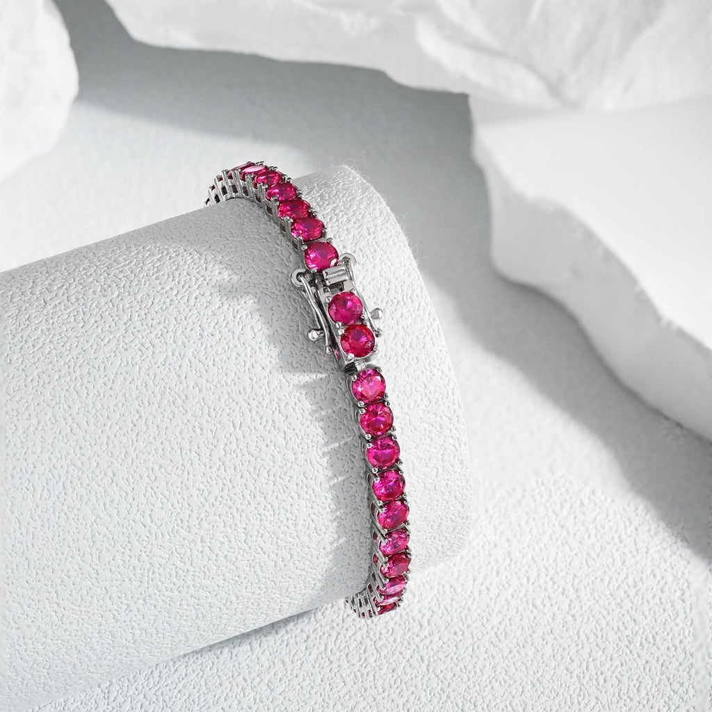 [HOT]Radiant Colorful Round Cut Party Bracelet