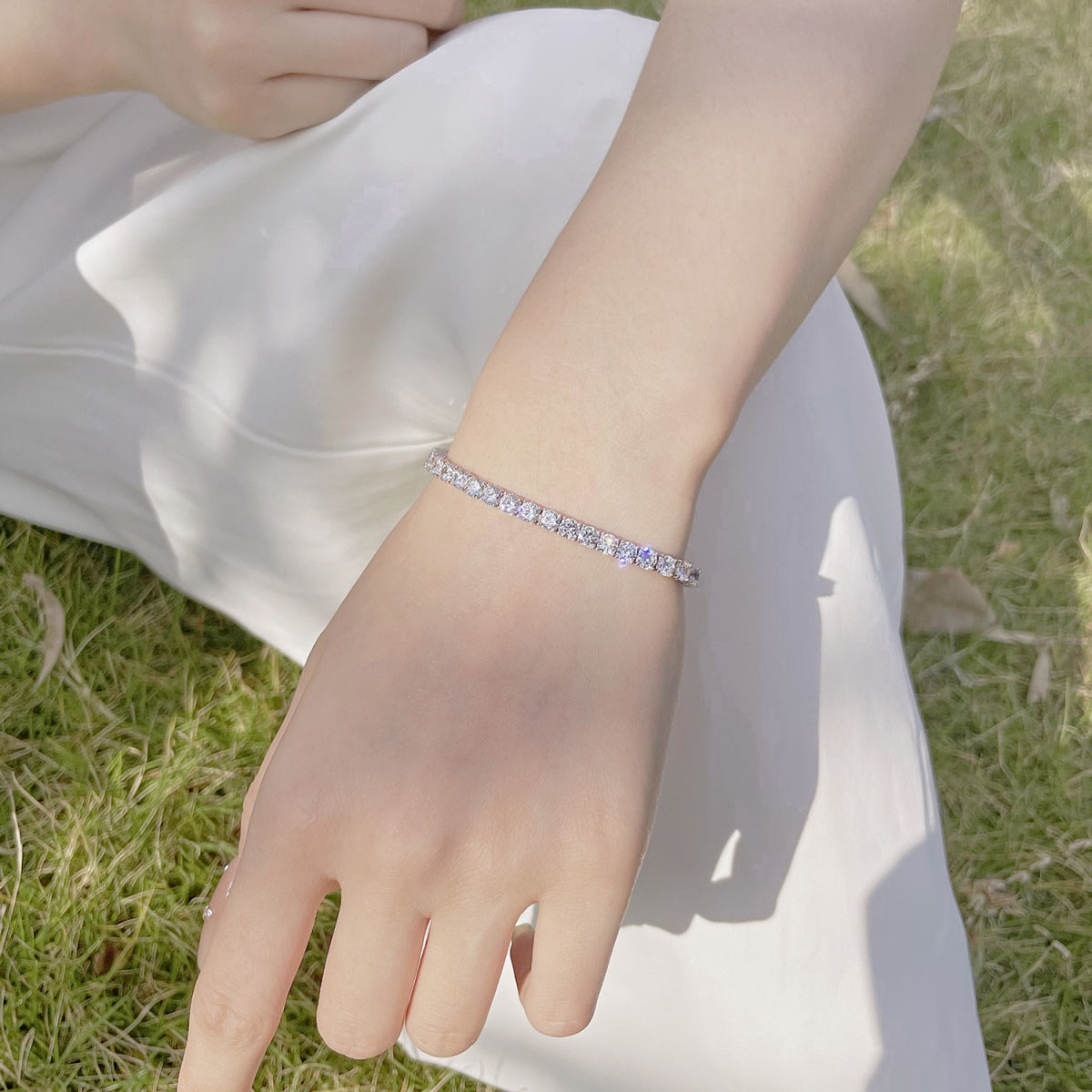 [HOT]Radiant Colorful Round Cut Party Bracelet