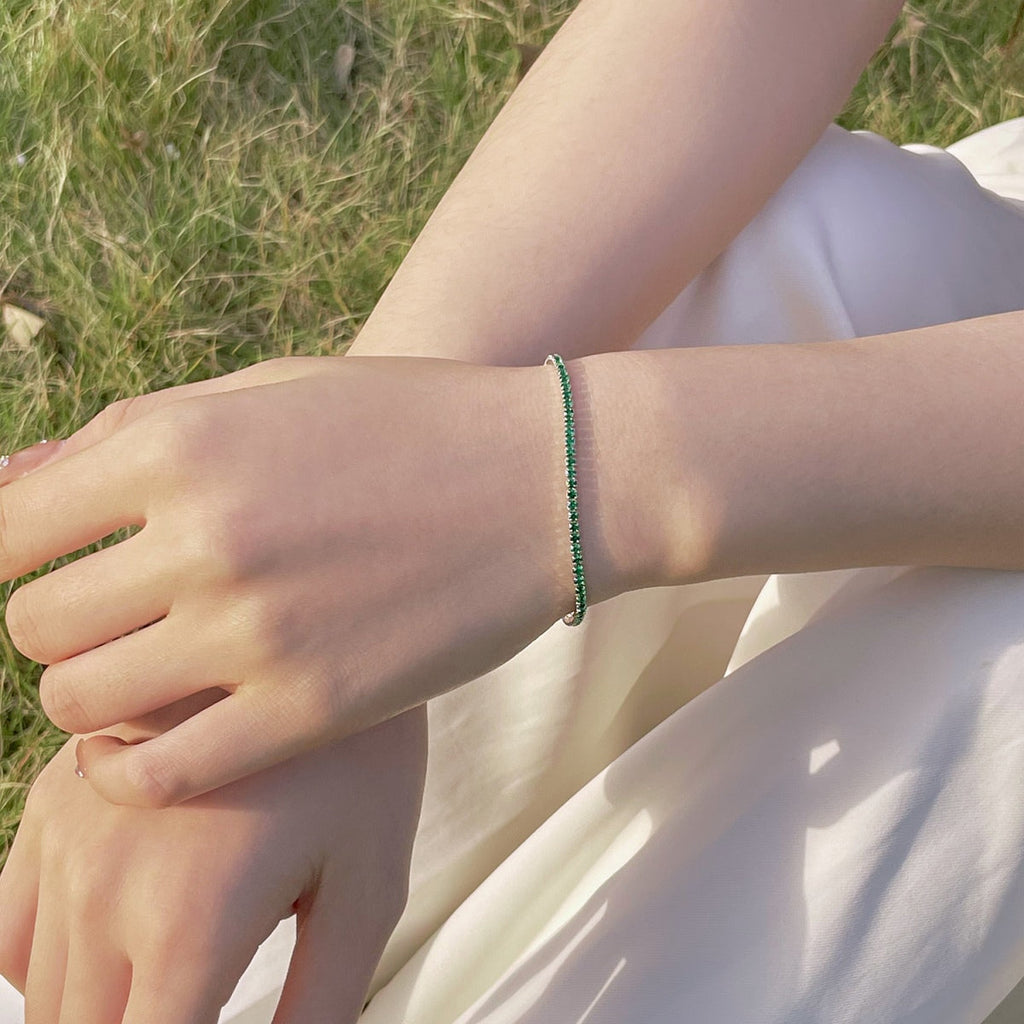 [HOT]Radiant Colorful Round Cut Party Bracelet