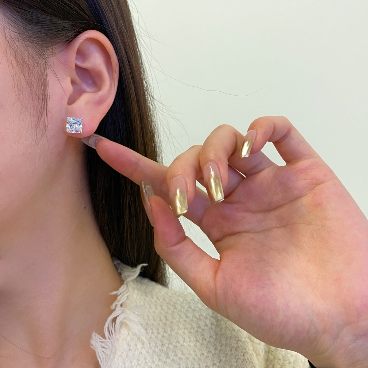 [HOT] Boucles d'oreilles carrées ornées