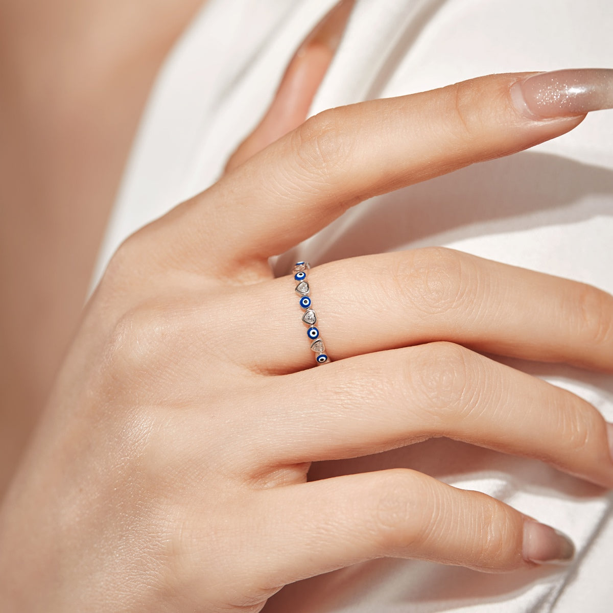 [HOT] Bague quotidienne ronde colorée et rayonnante