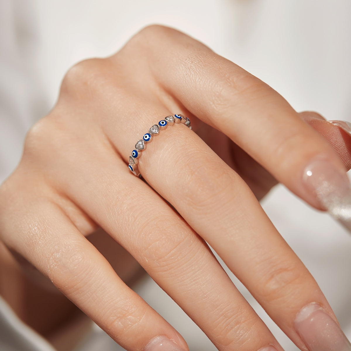 [HOT] Bague quotidienne ronde colorée et rayonnante