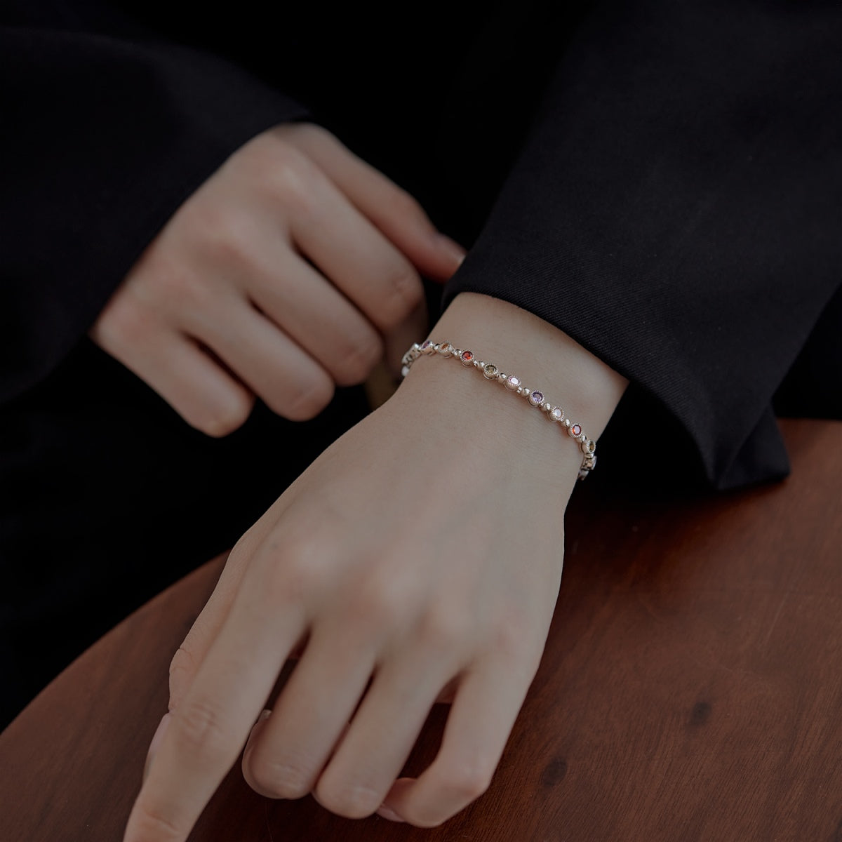 [HOT]Sparkling Exquisite Round Cut Party Bracelet