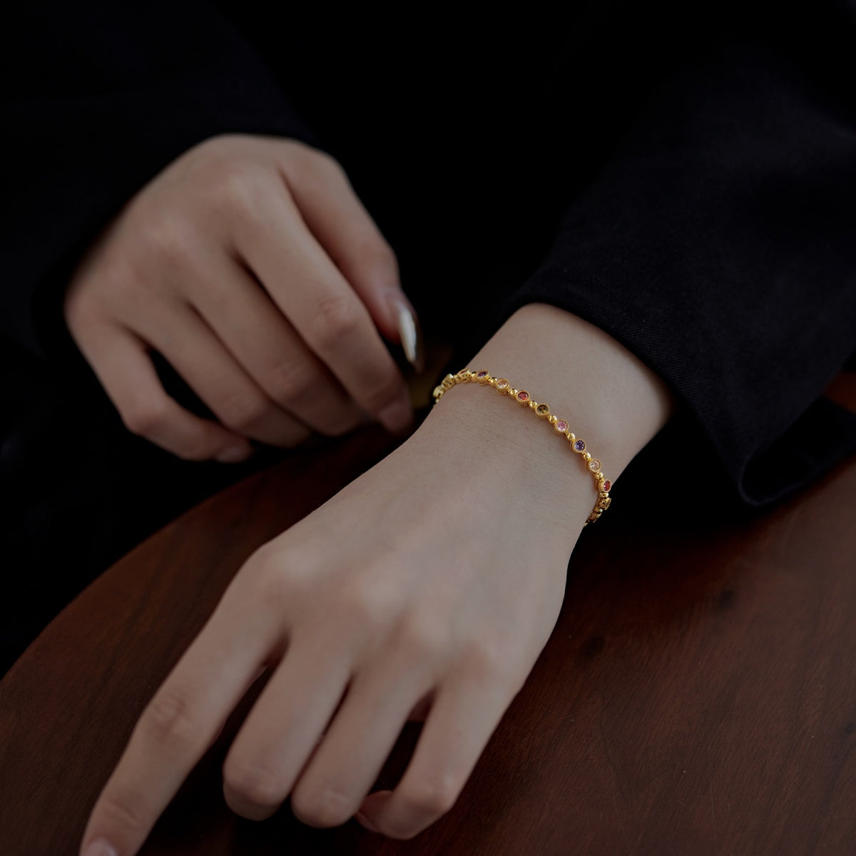 [HOT]Sparkling Exquisite Round Cut Party Bracelet