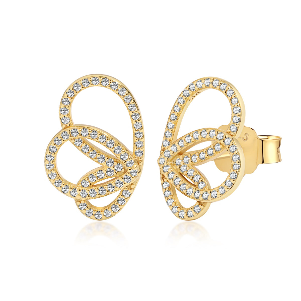 [HOT] Boucles d'oreilles exquises en forme de papillon