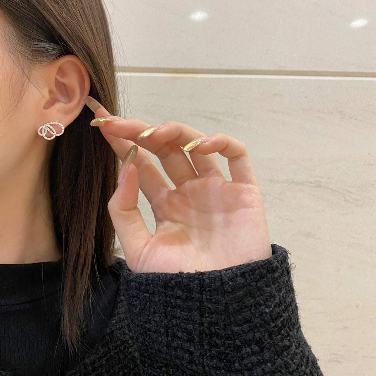 [HOT] Boucles d'oreilles exquises en forme de papillon