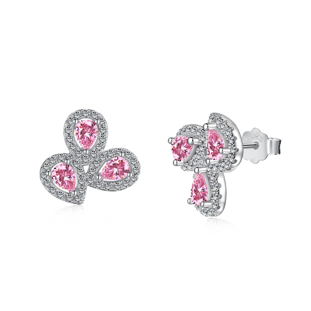 [HOT] Boucles d'oreilles ornées en forme de fleur en forme de poire