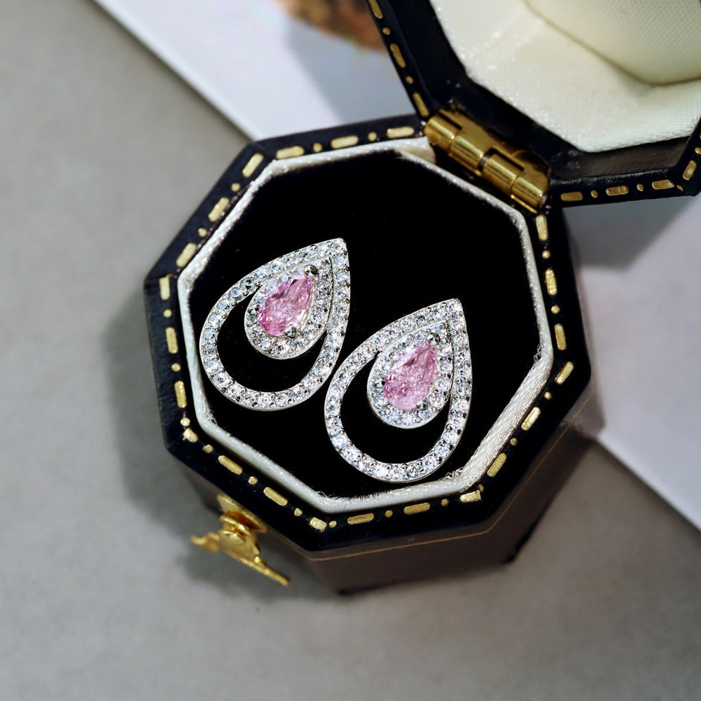 [HOT] Boucles d'oreilles scintillantes et délicates en forme de goutte d'eau