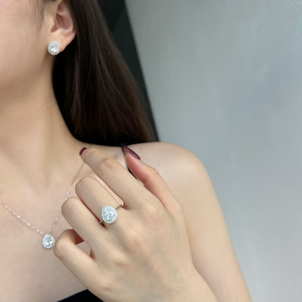 [HOT]Delicate Gorgeous Pear Cut Daily Earrings