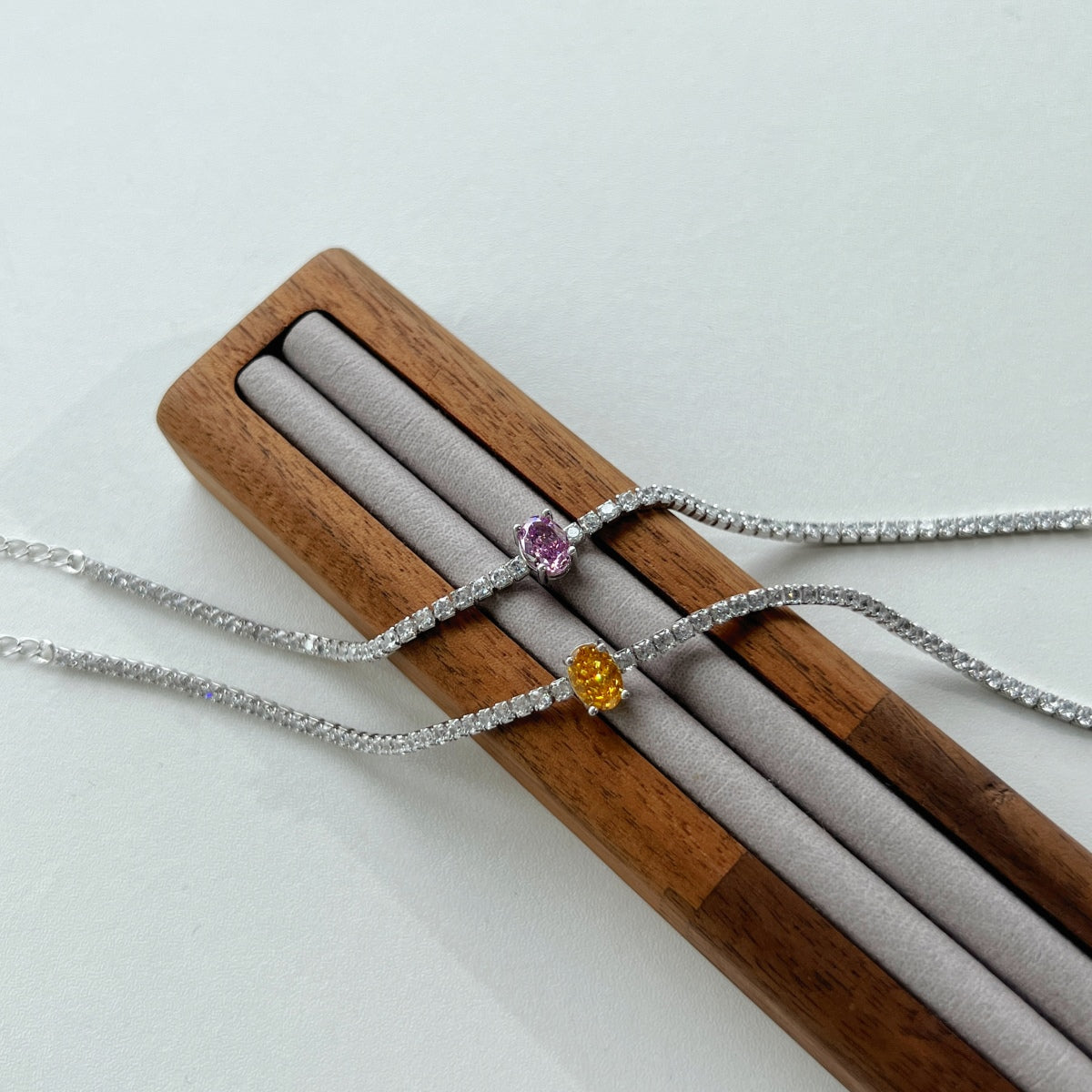 [HOT]0.75 Carat Exquisite Oval Cut Daily Bracelet