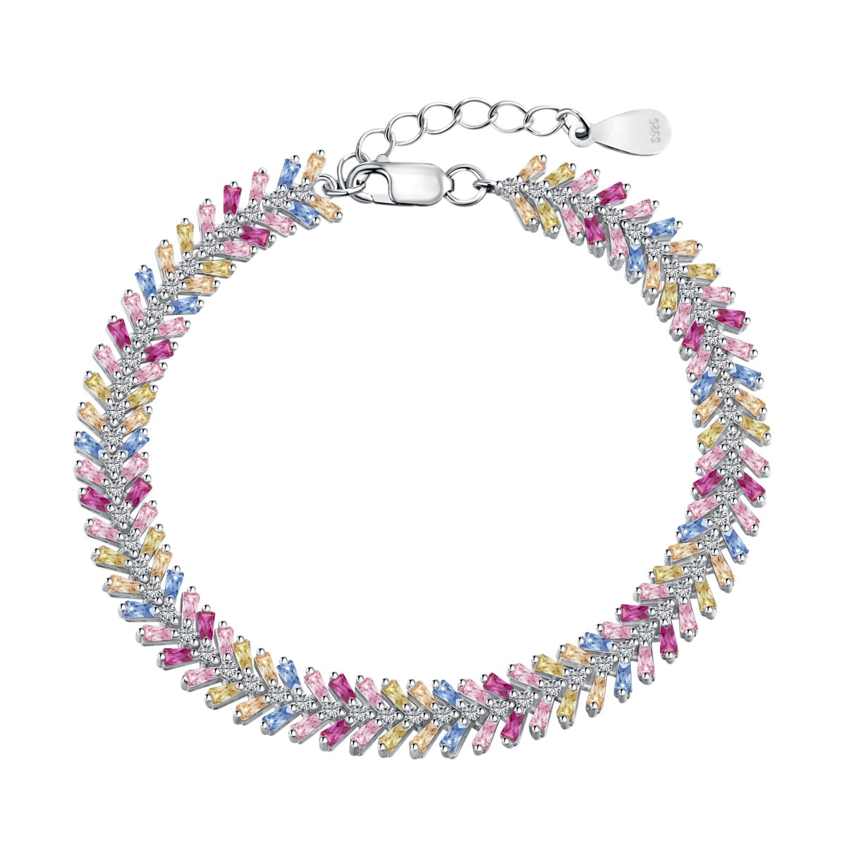 [HOT] Bracelet quotidien délicat taille émeraude radiante