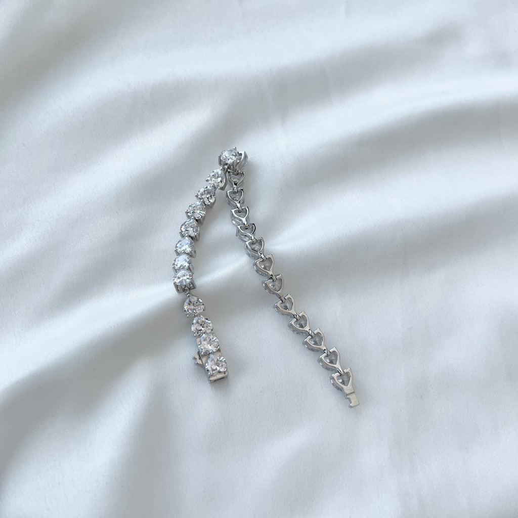 [HOT]0.75 Carat Elegant Romantic Heart Shape Lover Bracelet