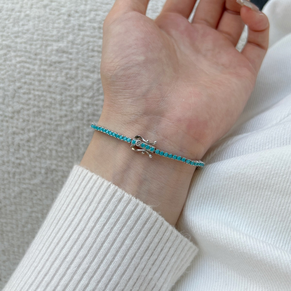 [HOT]Dazzling Exquisite Round Cut Daily Bracelet