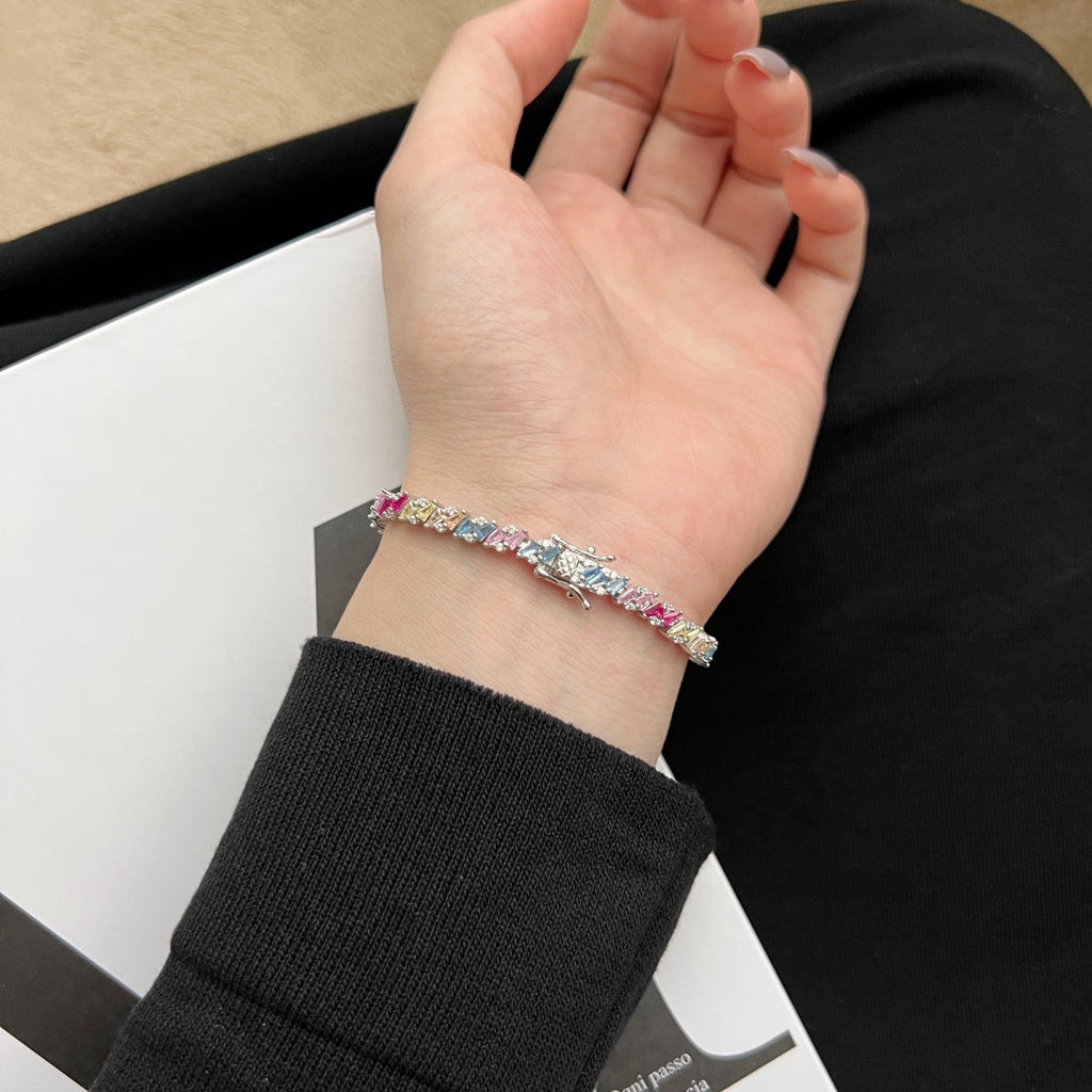 [HOT]Ornate Sparkling Multi Cut Party Bracelet