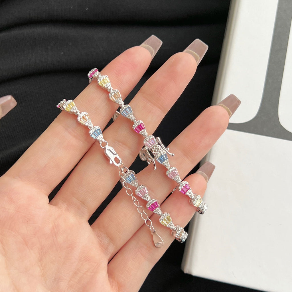 [HOT]Radiant Water Drop Shape Daily Bracelet