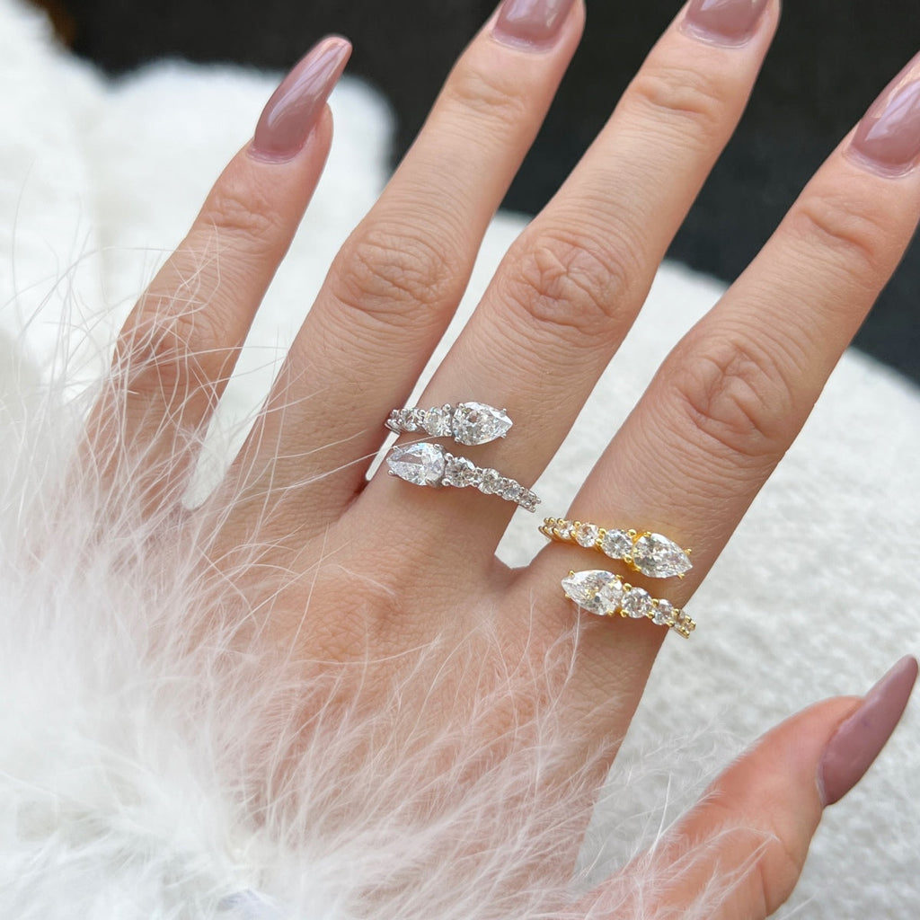 [HOT] Bague quotidienne délicate et vivante en forme de serpent