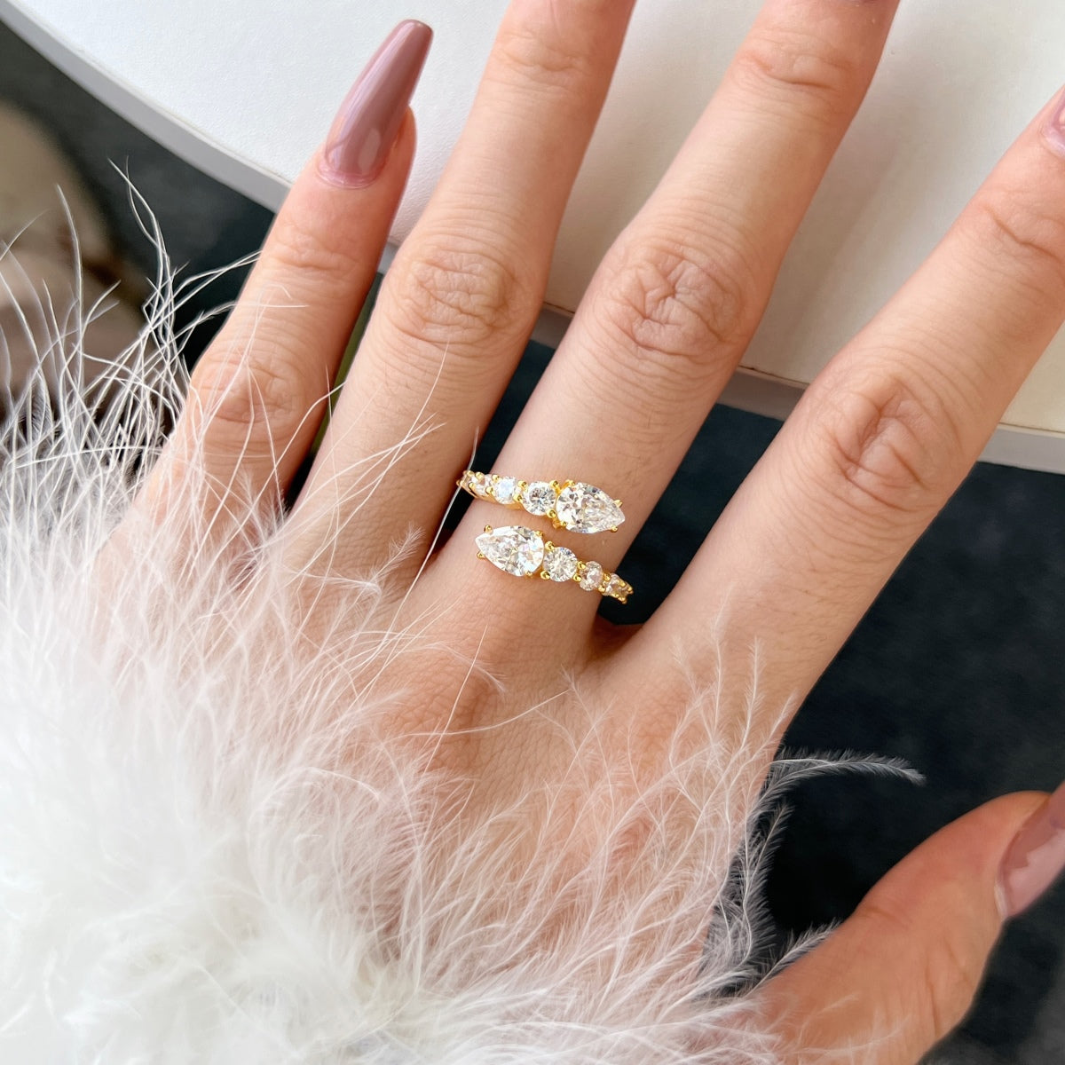 [HOT] Bague quotidienne délicate et vivante en forme de serpent