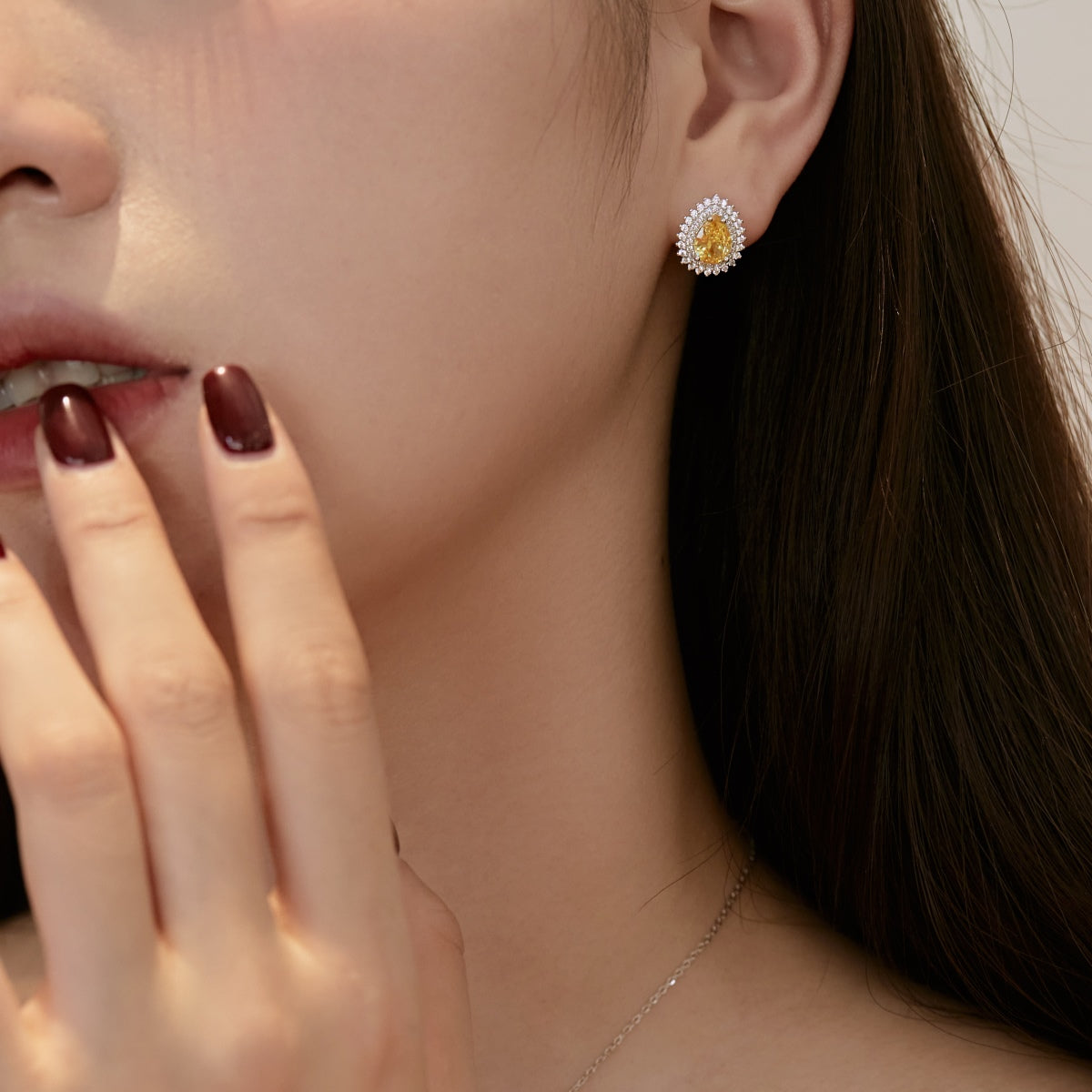 [HOT] Boucles d'oreilles quotidiennes délicates et magnifiques en forme de poire