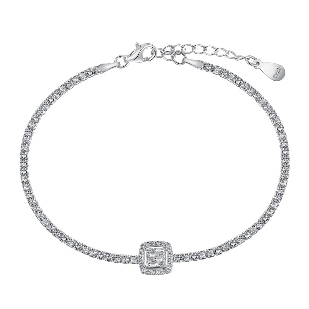 [HOT]Luxurious Dazzling Square Shape Banquet Bracelet