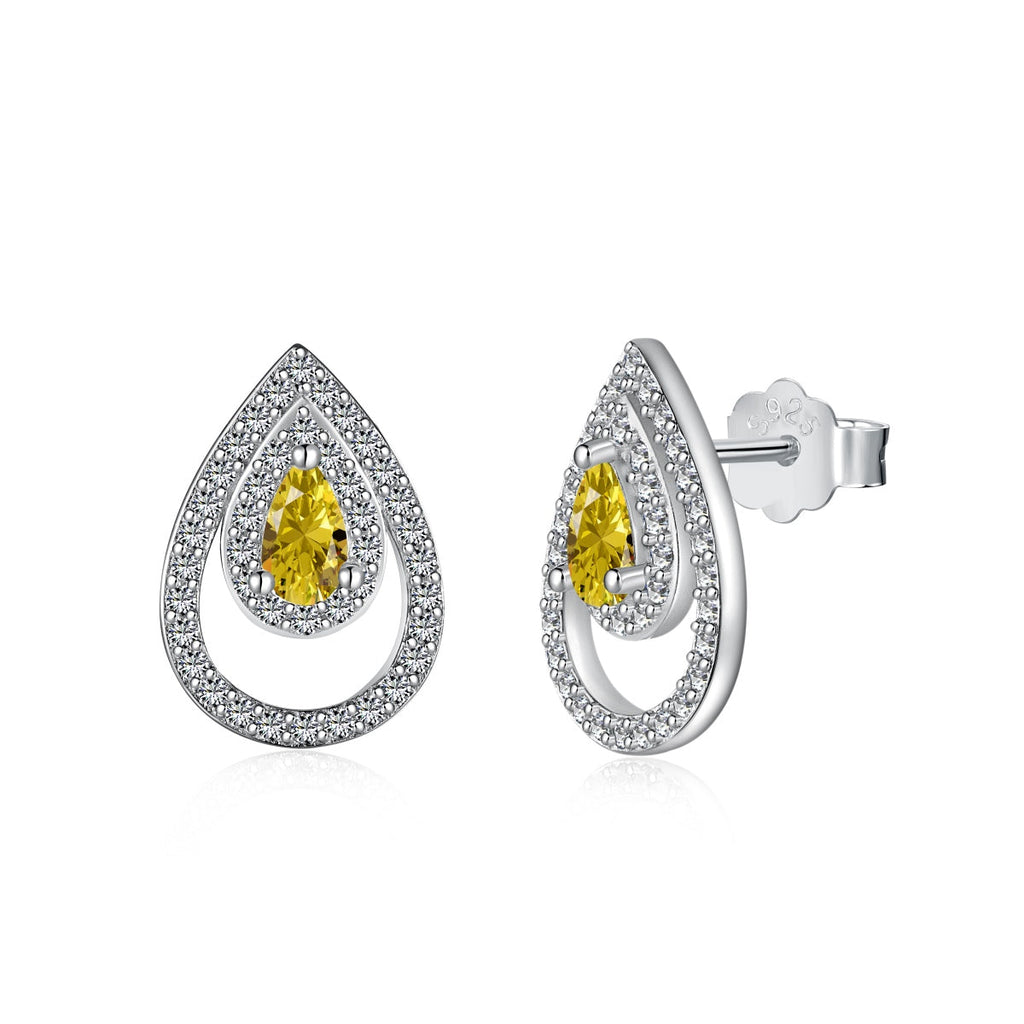 [HOT] Boucles d'oreilles scintillantes et délicates en forme de goutte d'eau