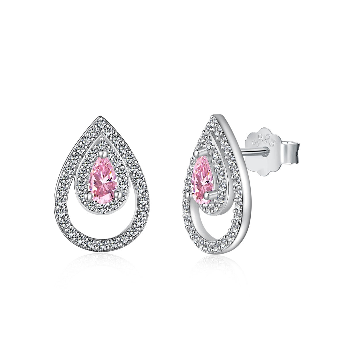 [HOT] Boucles d'oreilles scintillantes et délicates en forme de goutte d'eau