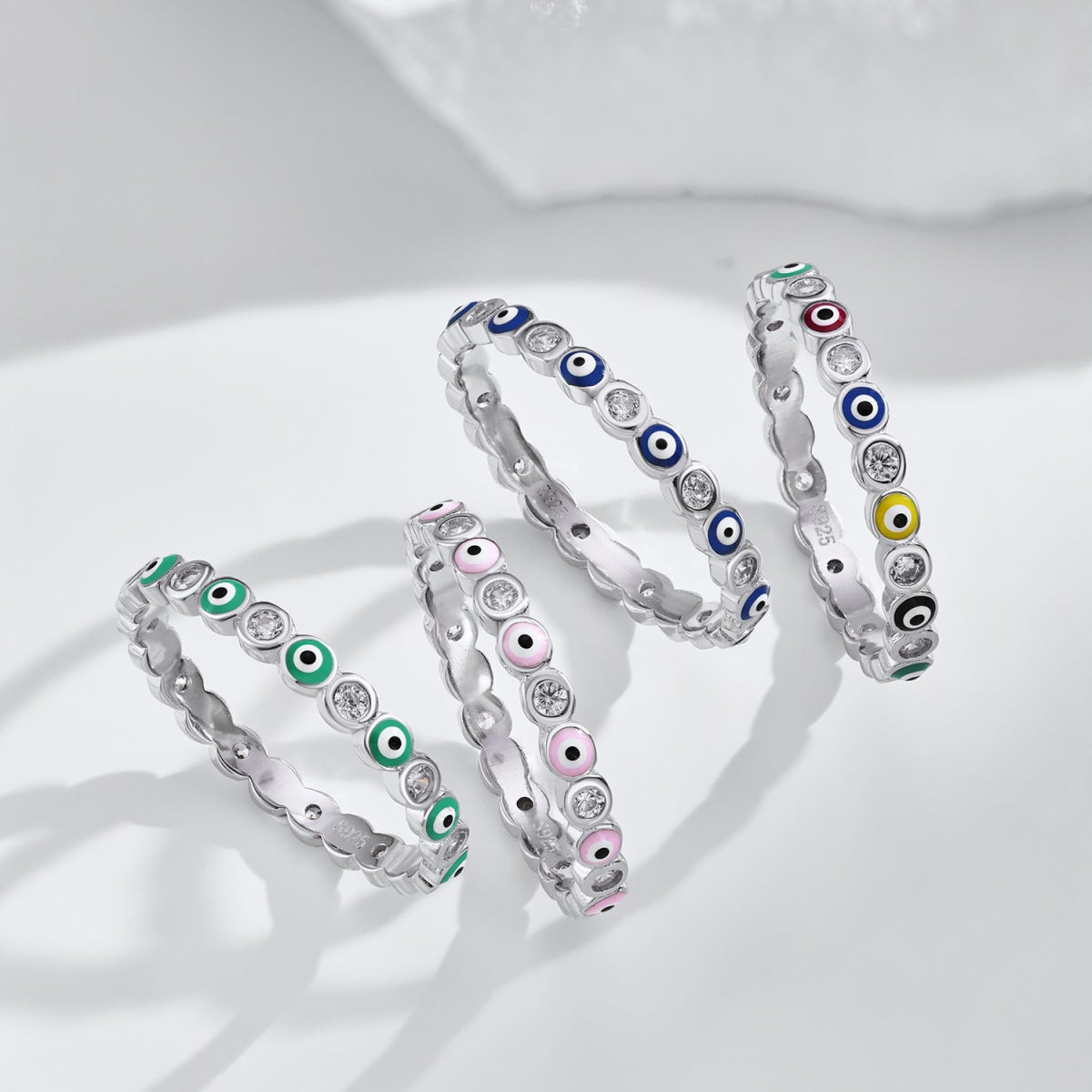 [HOT] Bague quotidienne ronde et scintillante