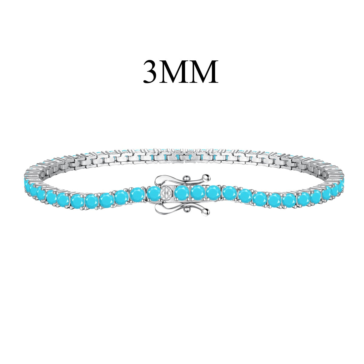 [HOT]Dainty Charming Round Cut Tennis Bracelet