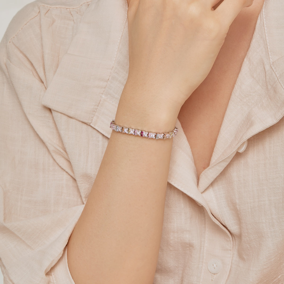 [HOT] Bracelet quotidien unique en forme de fleur colorée