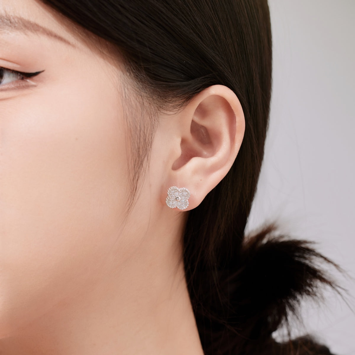 [HOT] Boucles d'oreilles tendance trèfle à quatre feuilles
