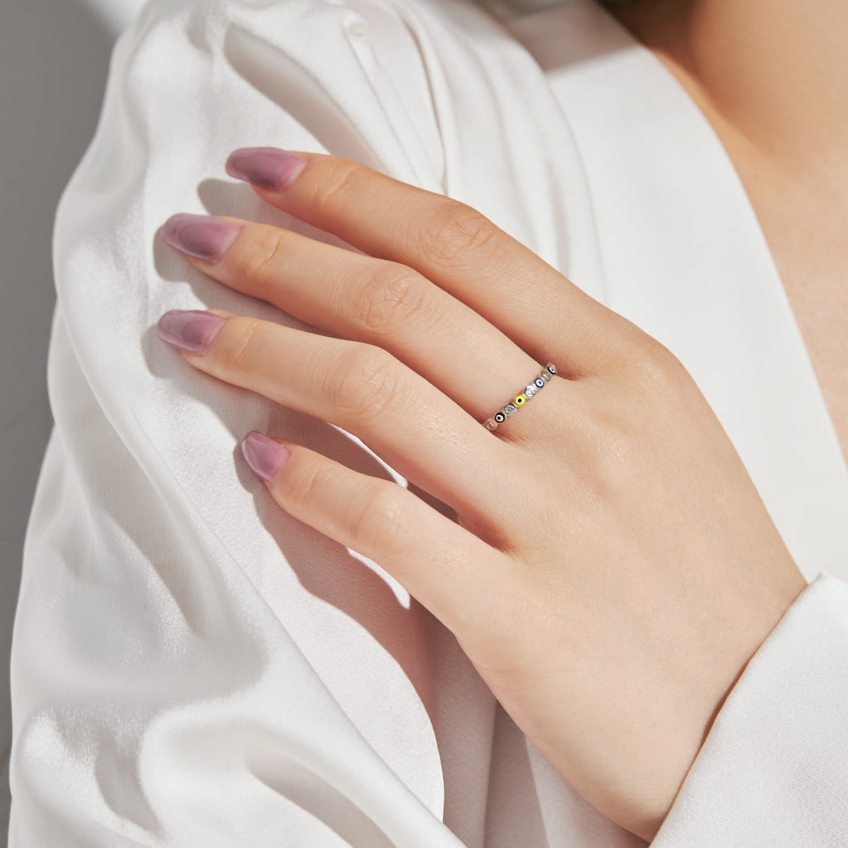 [HOT] Bague quotidienne ronde et scintillante