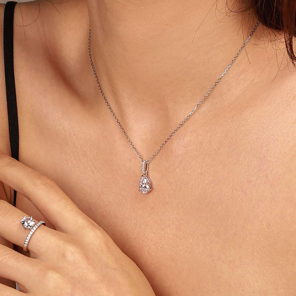 [HOT]Delicate Water Drop Shape Fashion Necklace