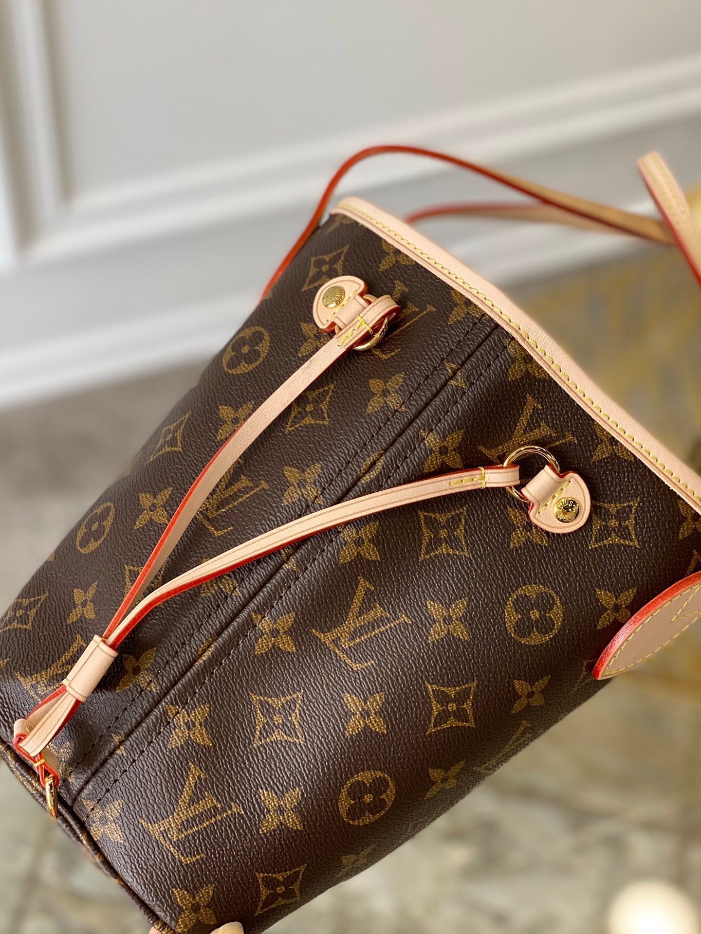 JAMAIS PLEIN MM AVEC SAC À POUSSIÈRE TOILE MONOGRAMME 29CM