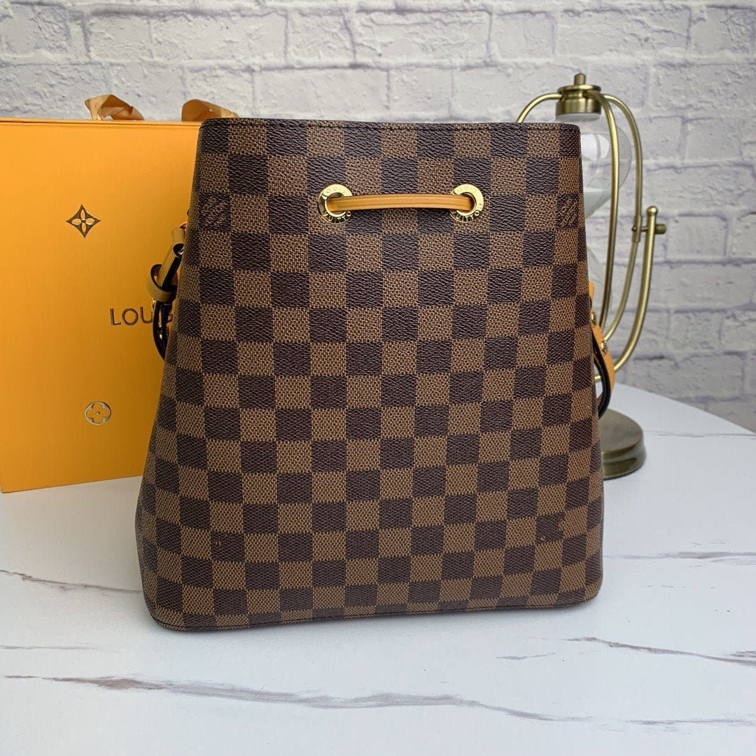 SAC SEAU NEO NOE 26CM DAMIER EBELE