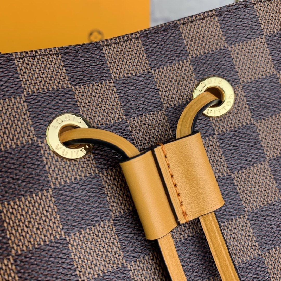 SAC SEAU NEO NOE 26CM DAMIER EBELE