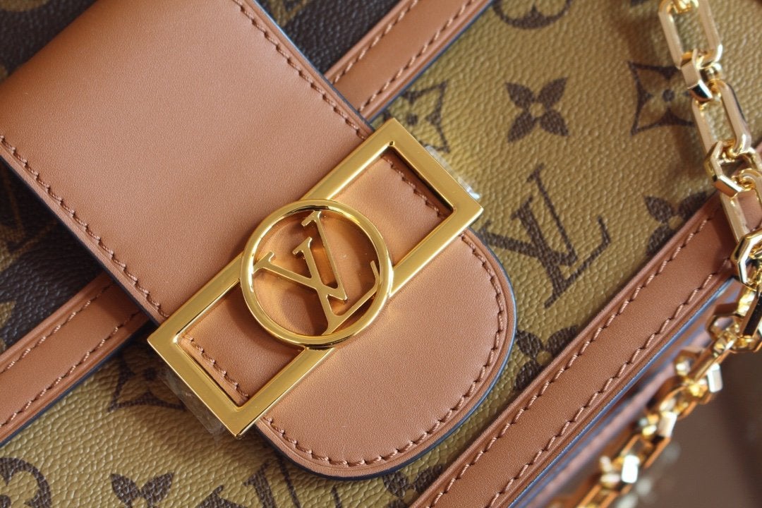 LV DAUPHINE MM 25 TOILE MONOGRAMME