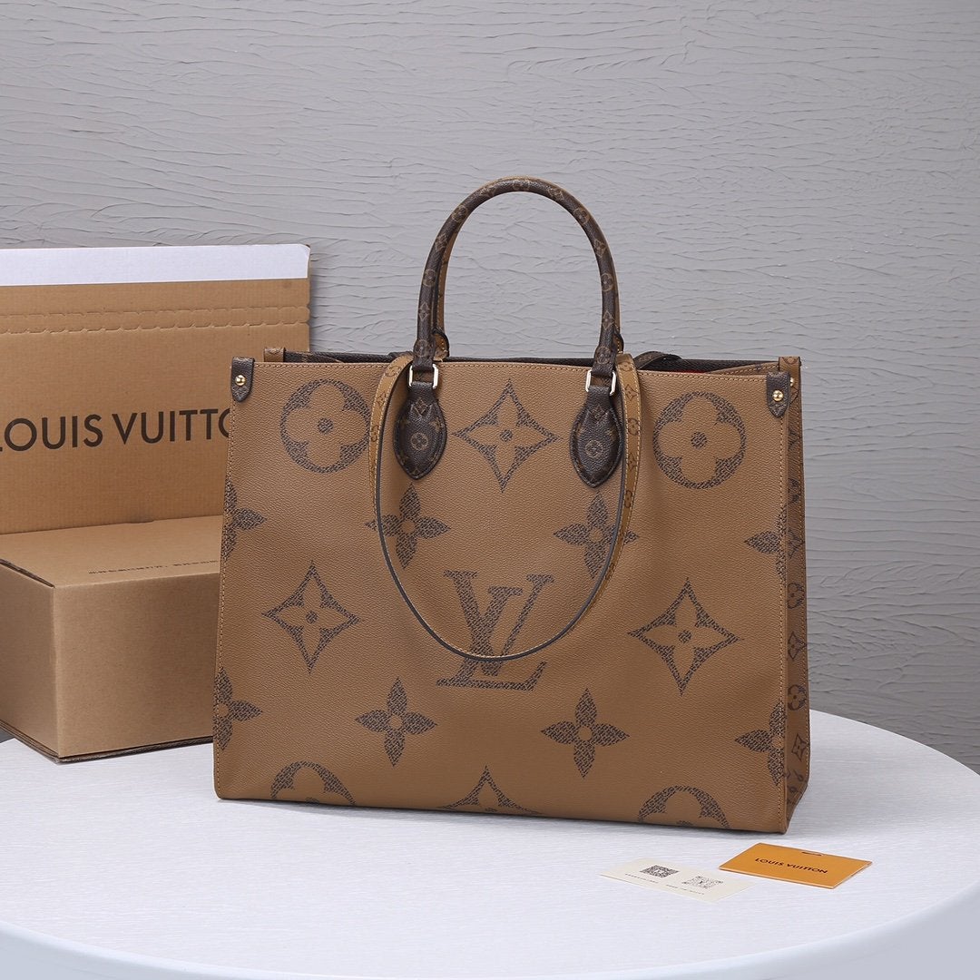 Toile géante Monogrammée LV ONTHEGO GM 41 cm 