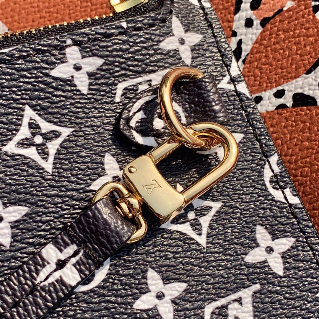 NEVERFULL MM 32 NOIR MONOGRAM 