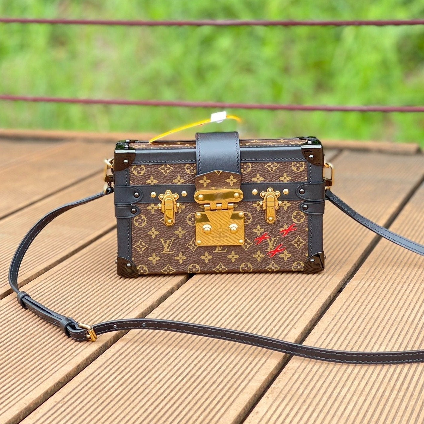 LV PETITE MALLE 20CM TOILE MONOGRAMME