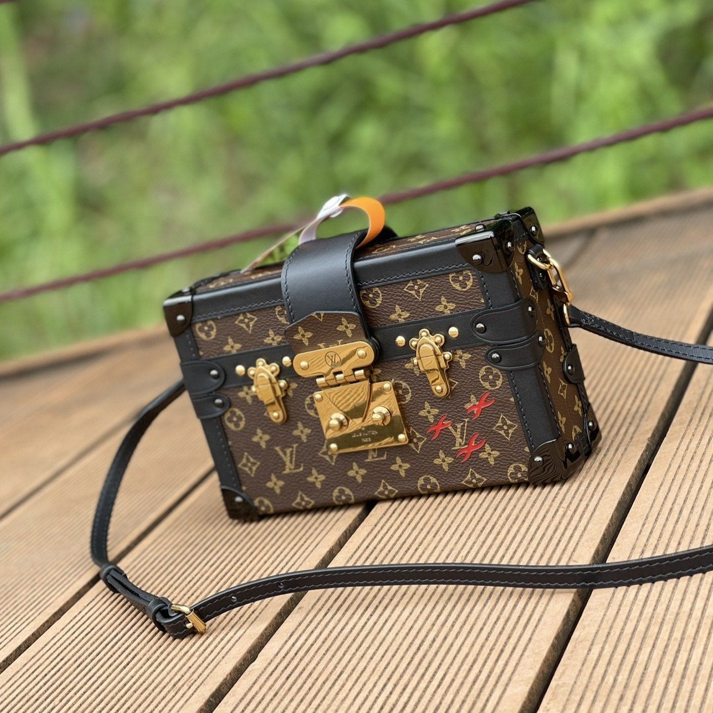LV PETITE MALLE 20CM TOILE MONOGRAMME