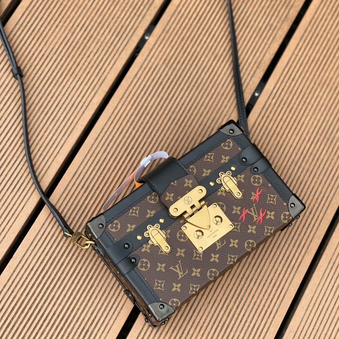 LV PETITE MALLE 20CM TOILE MONOGRAMME