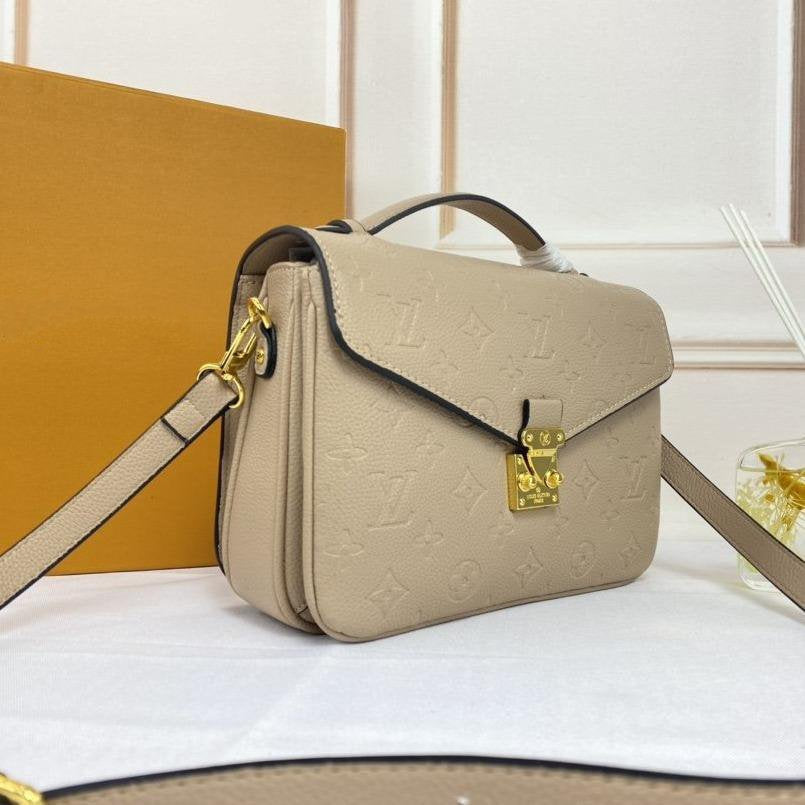 Pochette Métis Louis Vuitton 25 cm Beige