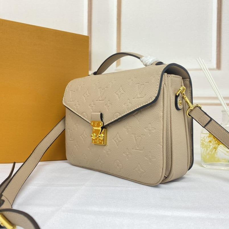 Pochette Métis Louis Vuitton 25 cm Beige