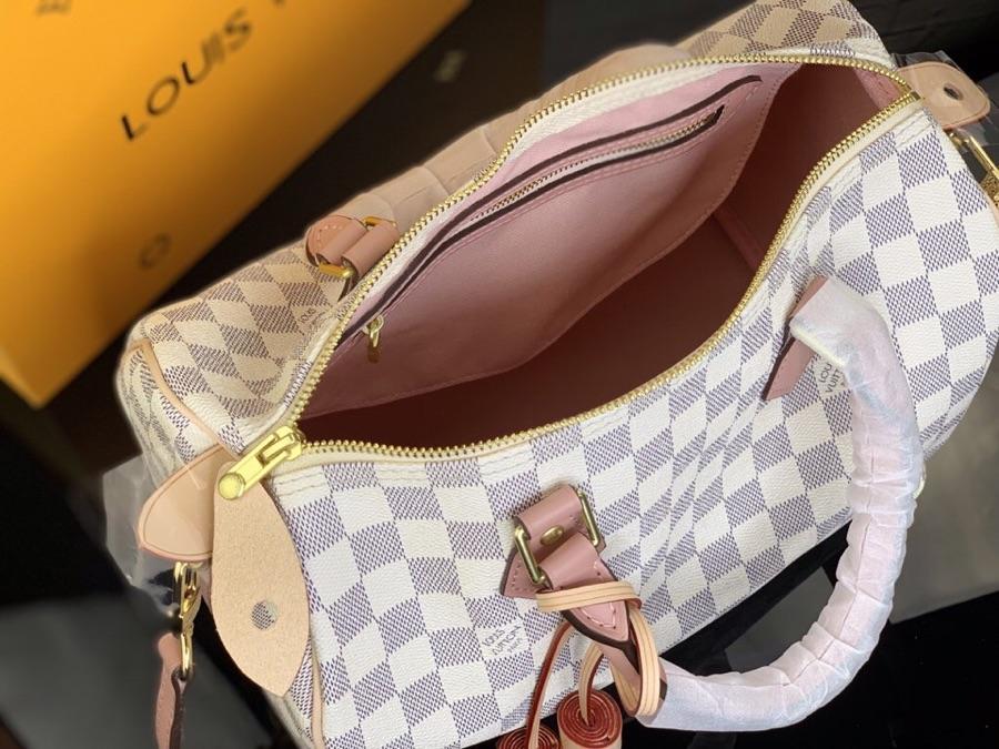 SPEEDY BANDOULIÈRE 30 DAMIER AZUR