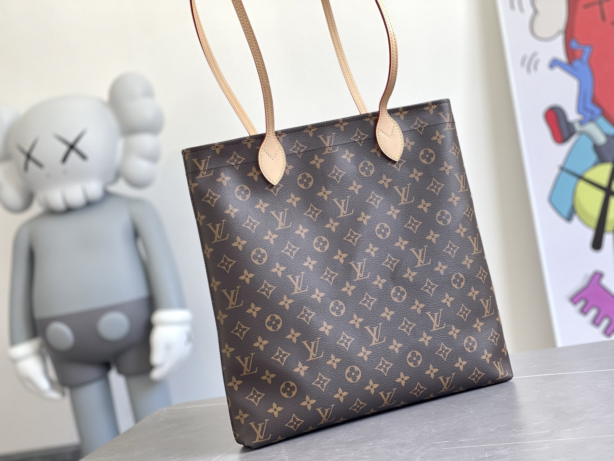 CARRY IT 37CM ​​TOILE MONOGRAMME
