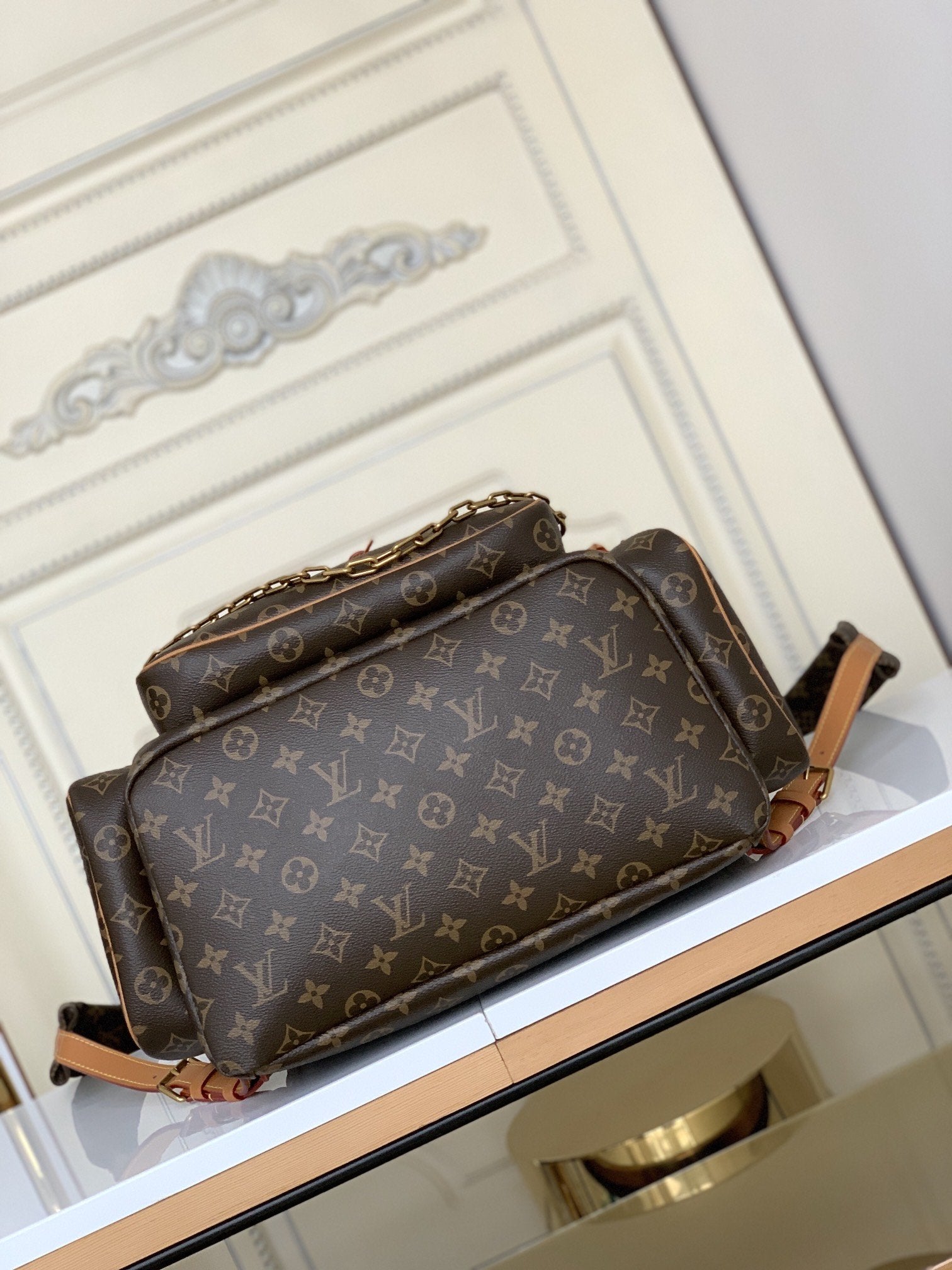 LV TRIO DE SACS À DOS 45 CM EN TOILE MONOGRAMME