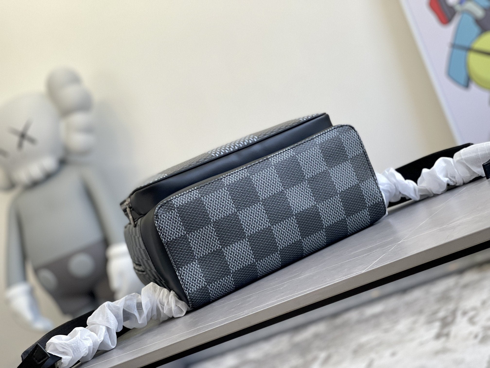 SAC À DOS CAMPUS 30 GRIS DAMIER GRAPHITE 